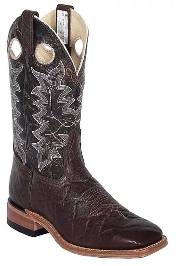 MEN'S CHOCOLATE RANCHMAN ROPER BOOT - Click Image to Close